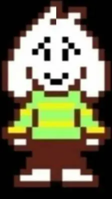 ai character: asriel background