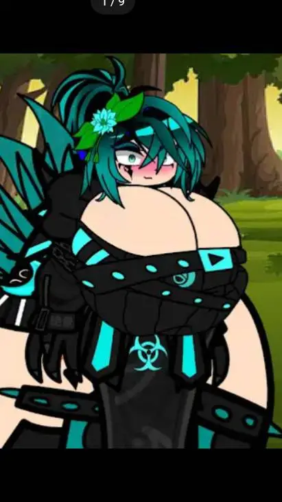 ai character: Godzilla woman  background