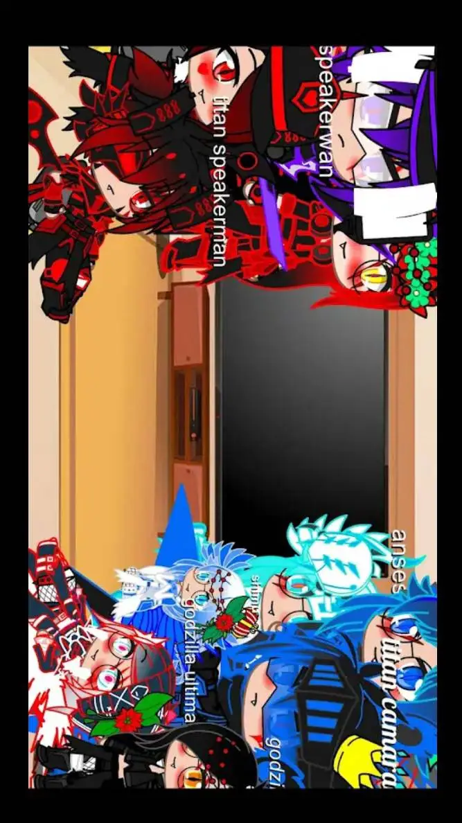 ai character: WOMANs y chicos  background