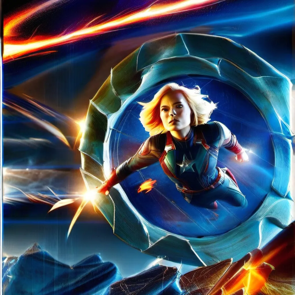 chat with ai character: capitana Marvel