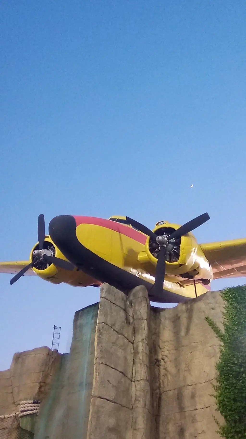 ai character: Plane Crash background