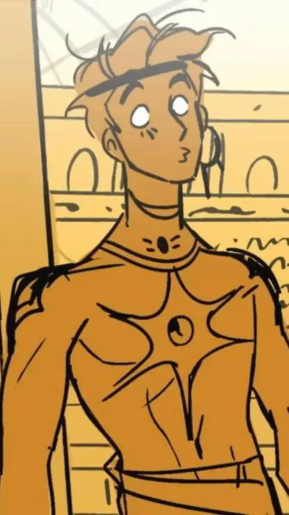 ai character: Apollo  background