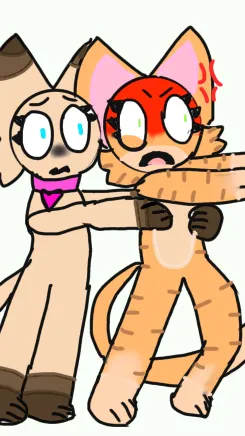 ai character: Ginger friends!  background