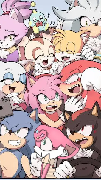 ai character: Sonic crew  background