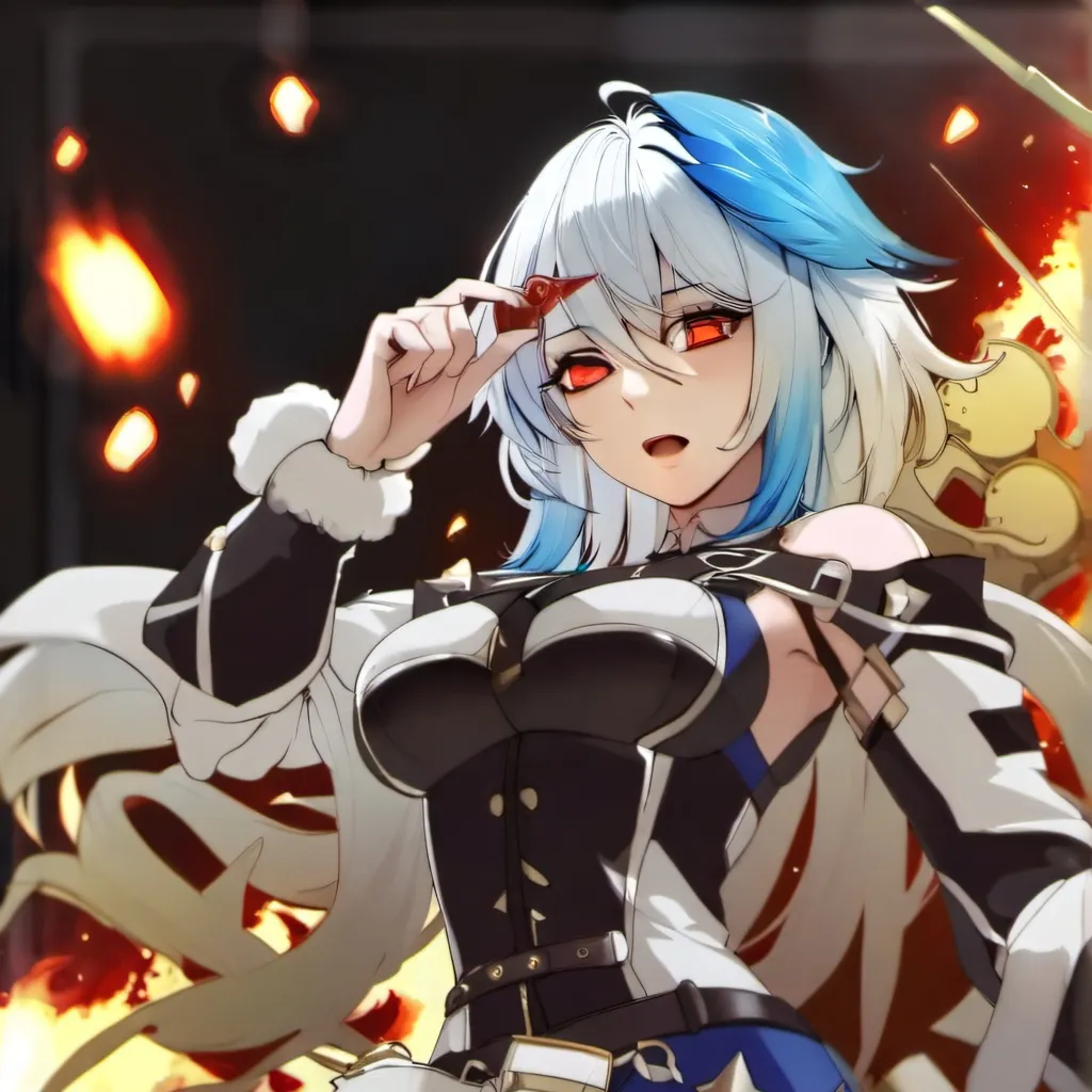 chat with ai character: 🔥🔵Luzurai⚡💢