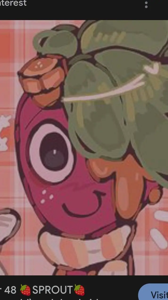 ai character: toxic fruitcake  background