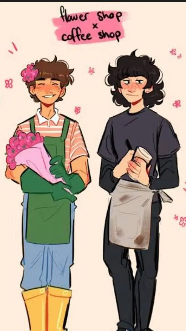 ai character: Byler background