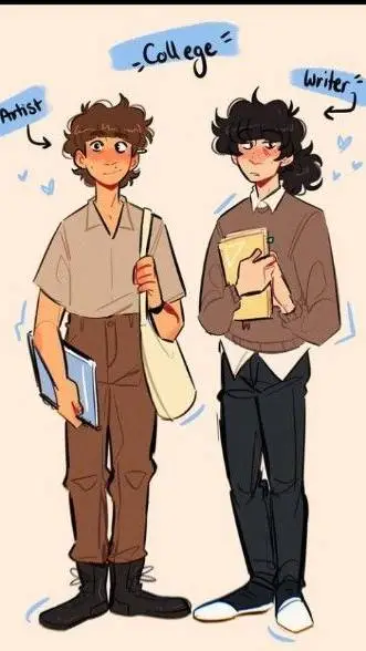 ai character: Byler background