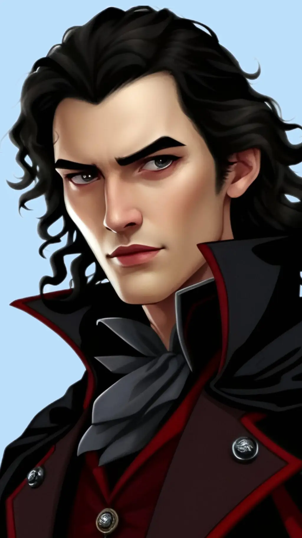 ai character: Dracula background