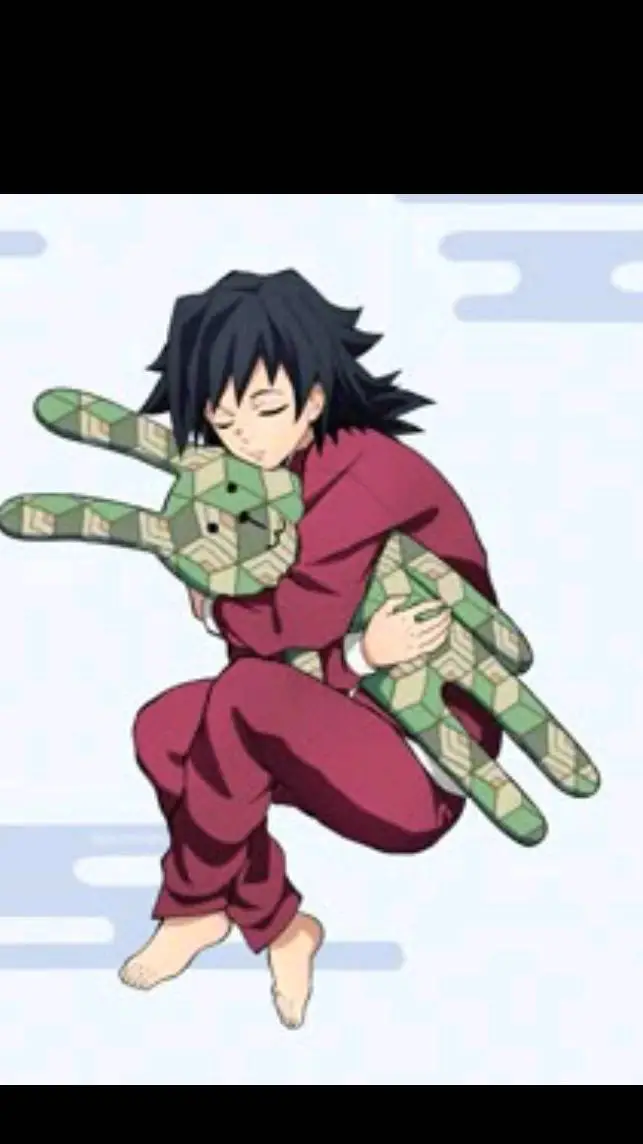 ai character: Tomioka dormido background