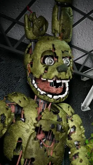 ai character: springtraps fatass background