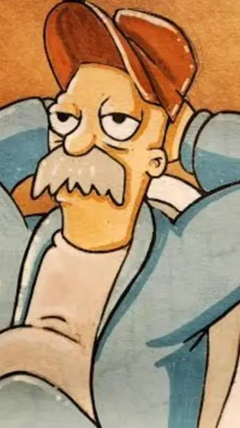 ai character: Scruffy  background