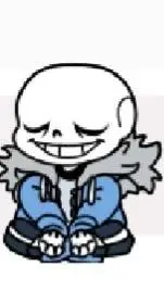 ai character: Sans background