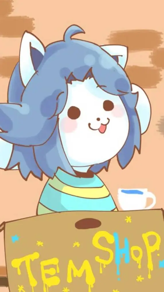 ai character: Temmie background