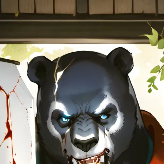 chat with ai character: blue master bear
