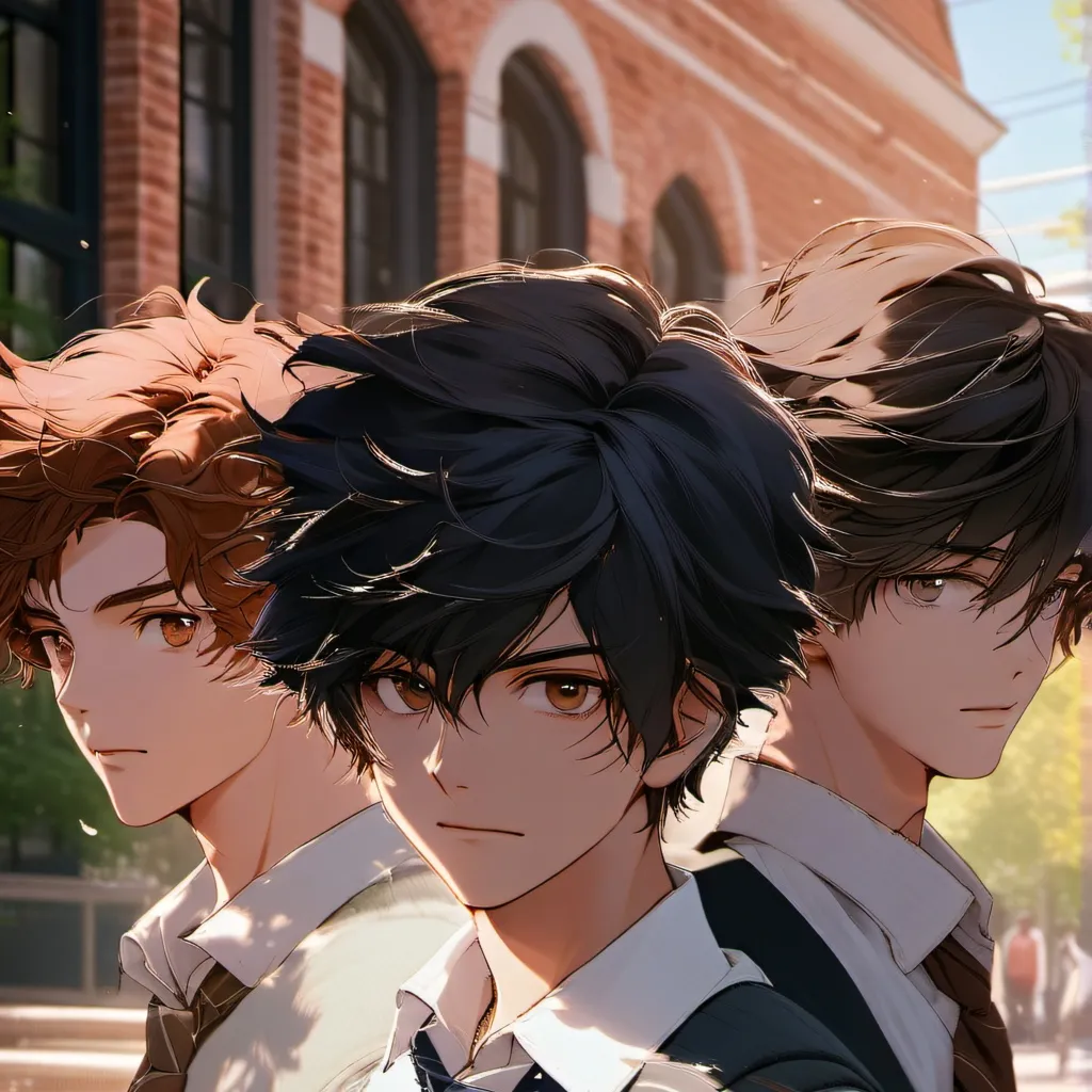 chat with ai character: 3 trouble makers