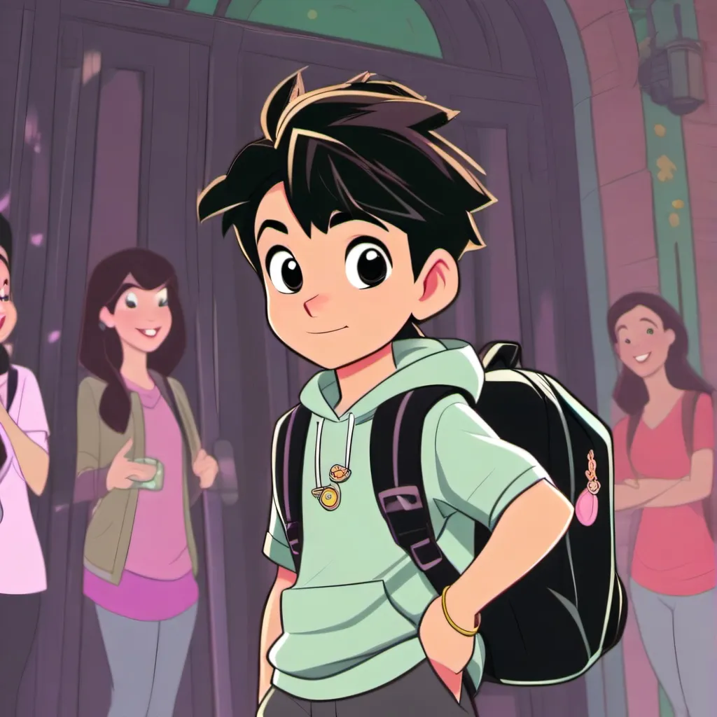 chat with ai character: school