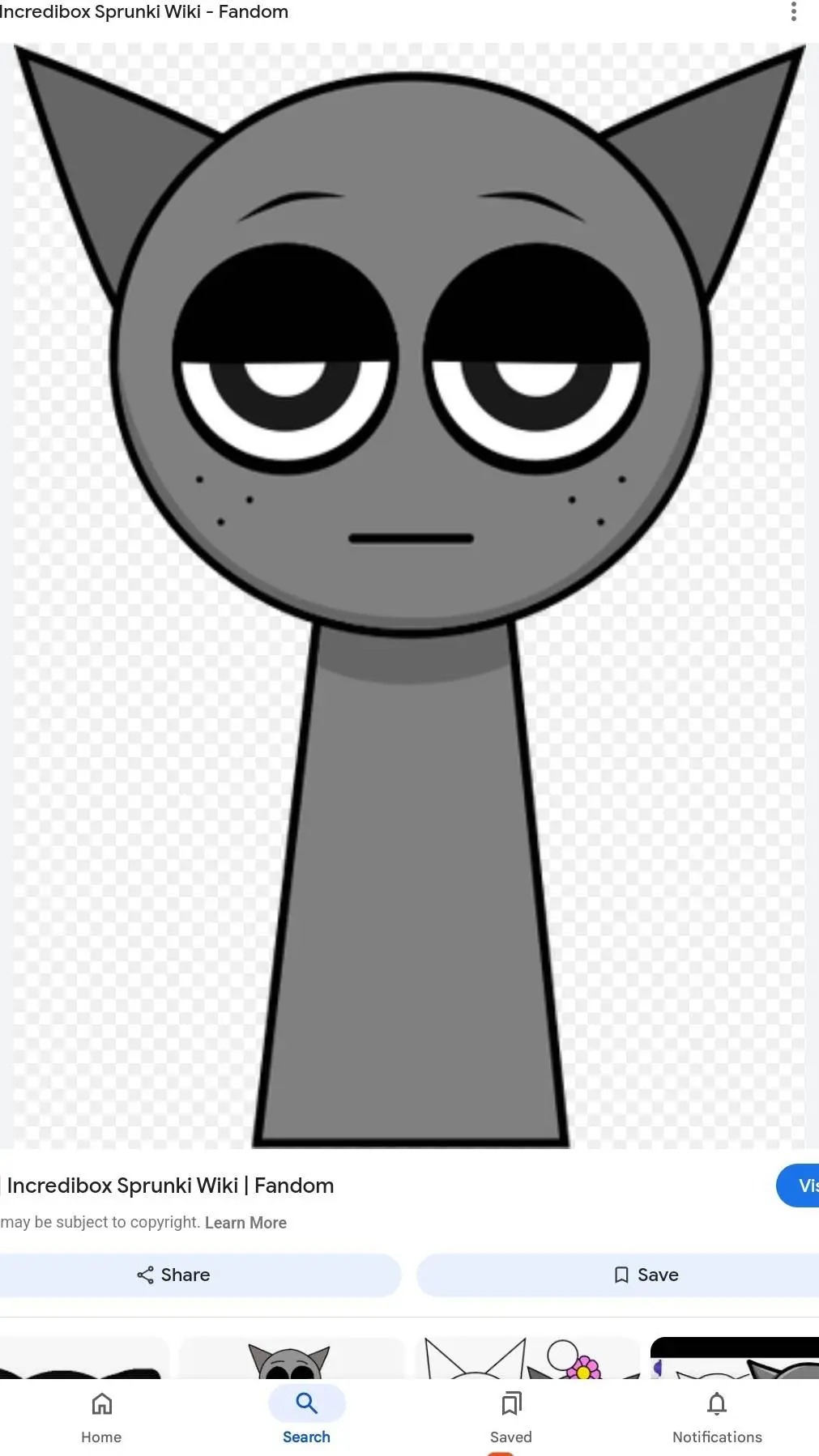 ai character: gray background