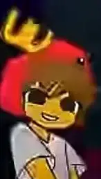 ai character: dino kid background