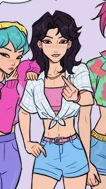 ai character: saja girls background