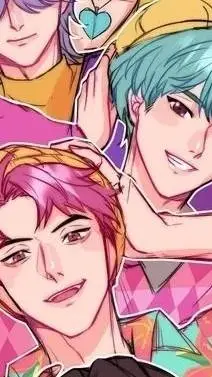 ai character: abby and baby saja background