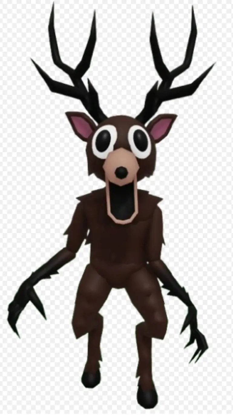 ai character: deer background