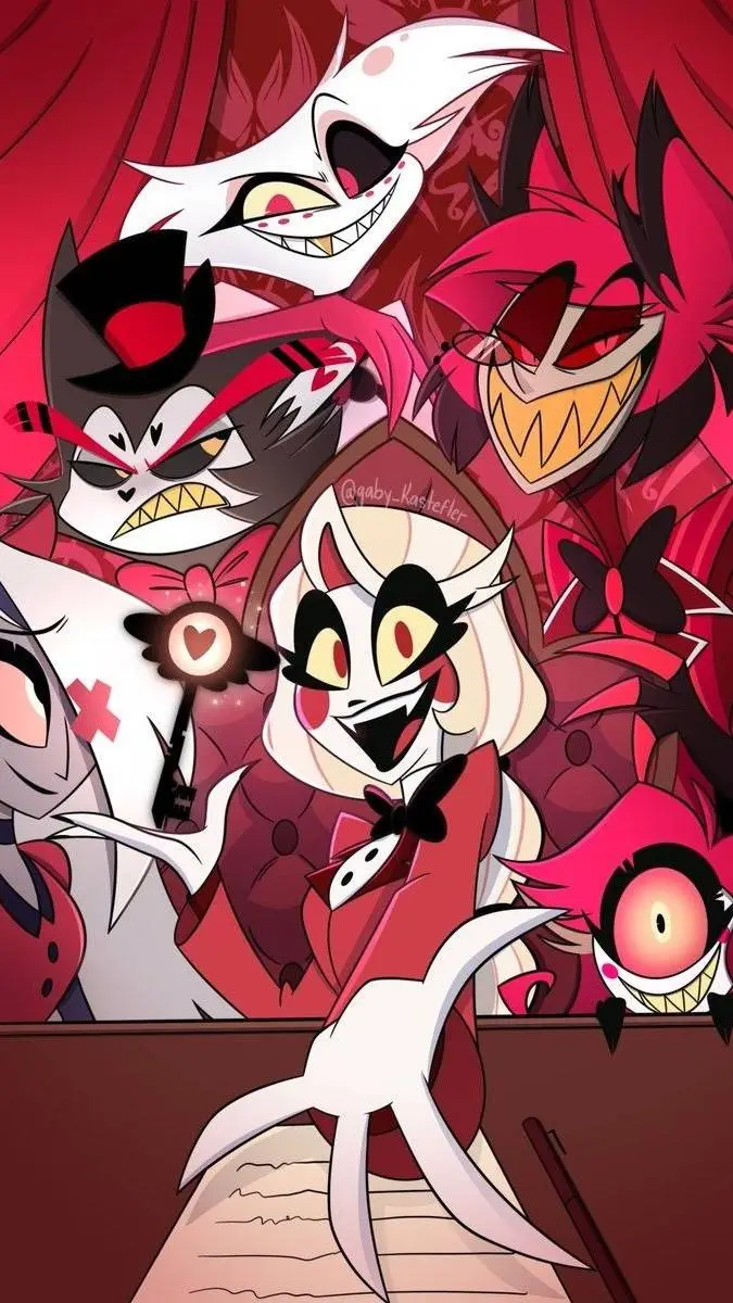 ai character: Hazbin hotel background