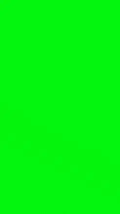 ai character: green screen background