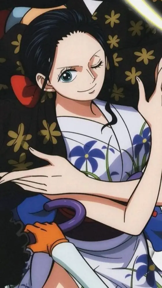 ai character: nico robin tu mama background