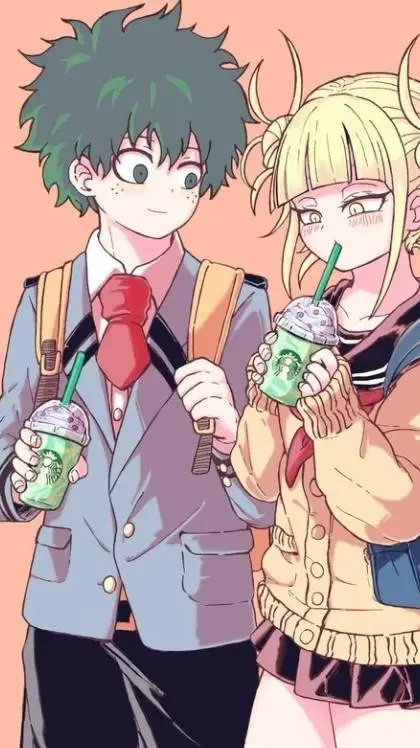 ai character: deku x toga background