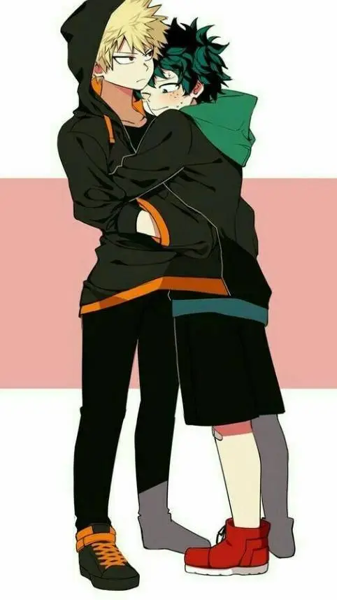 ai character: bakudeku💥+🥦 background