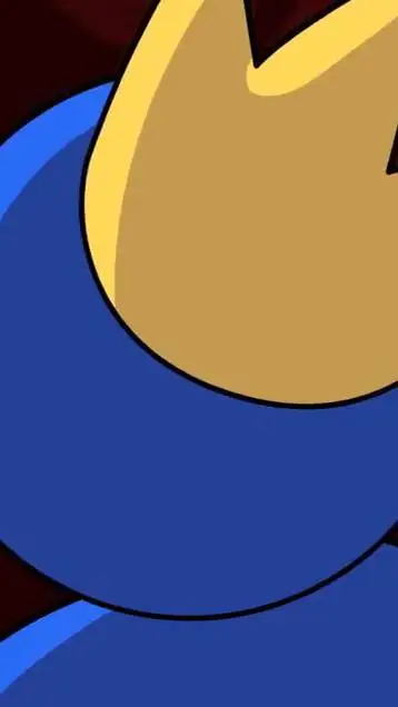 ai character: blue  background