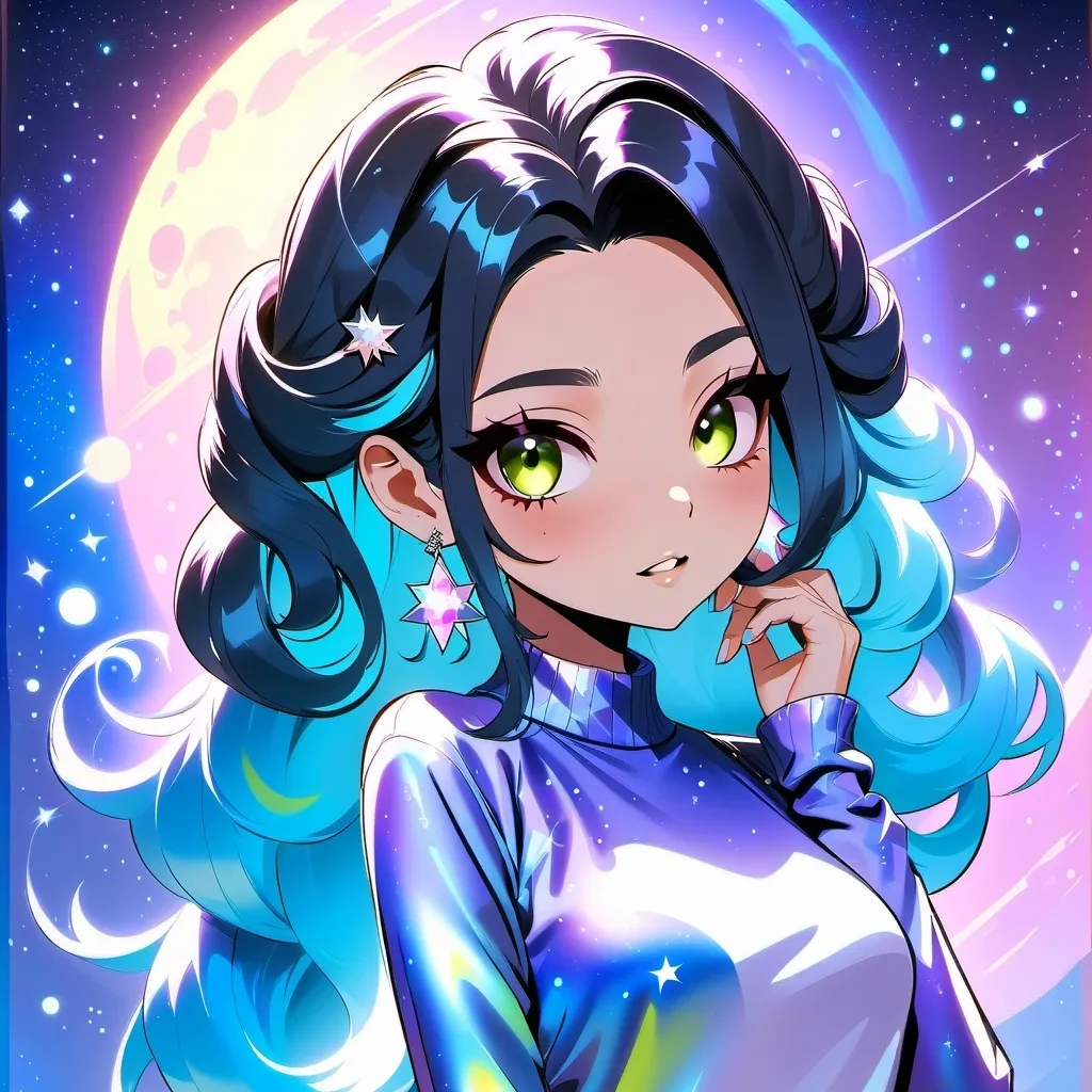 chat with ai character: blue nickname b