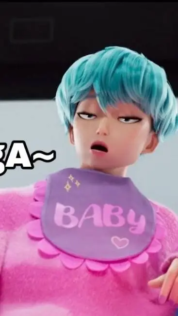 ai character: baby x jinu background
