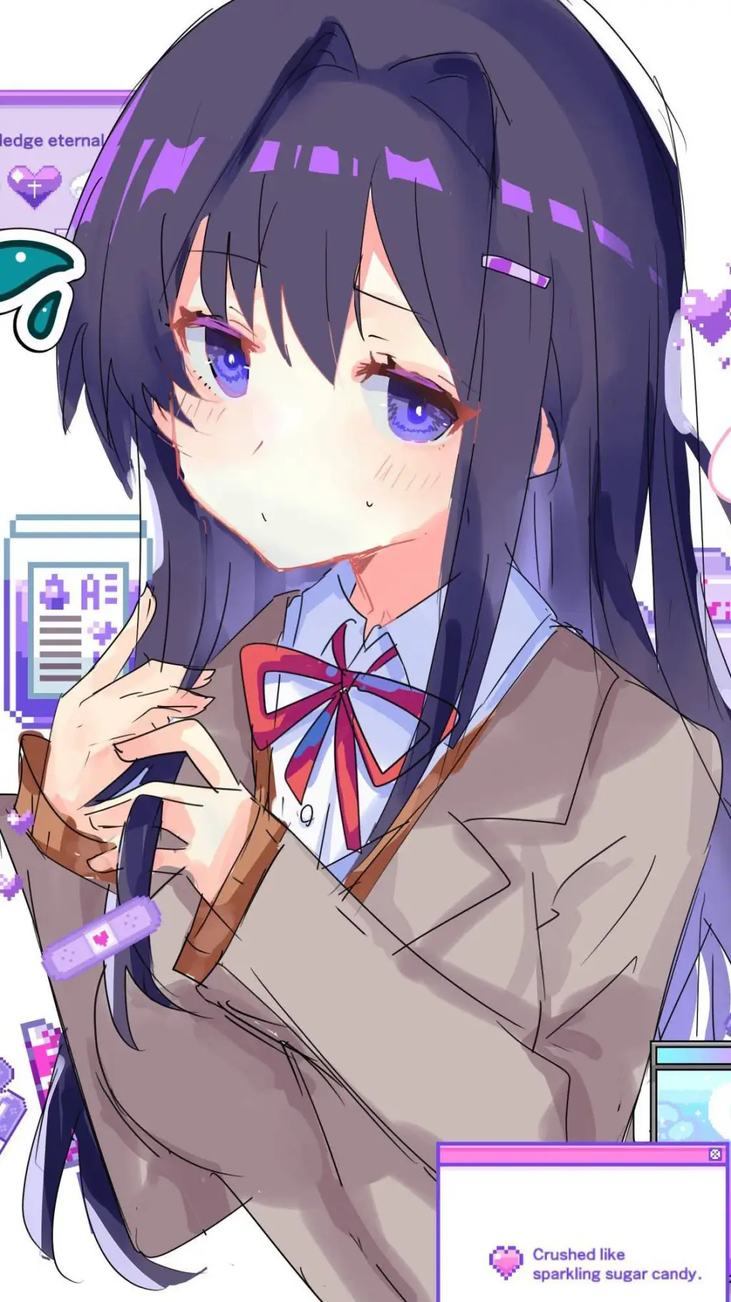ai character: yuri background
