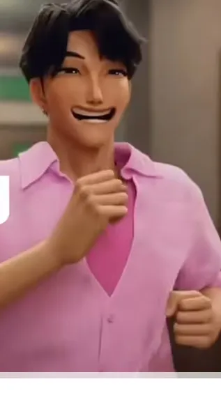 ai character: Jinu🖤 background