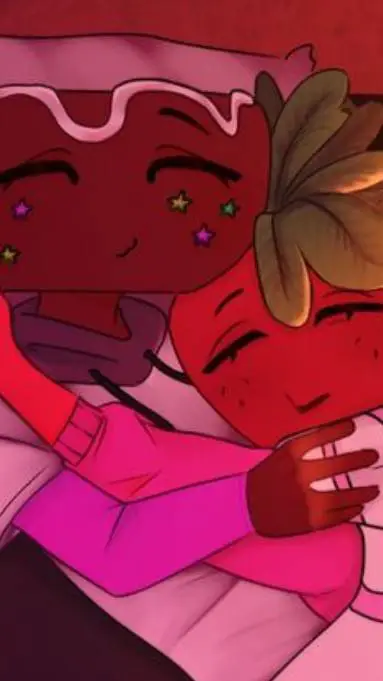 ai character: Fruitcake background