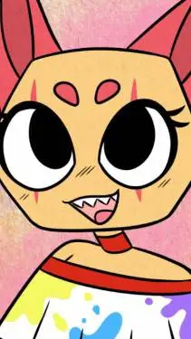 ai character: Scraps background