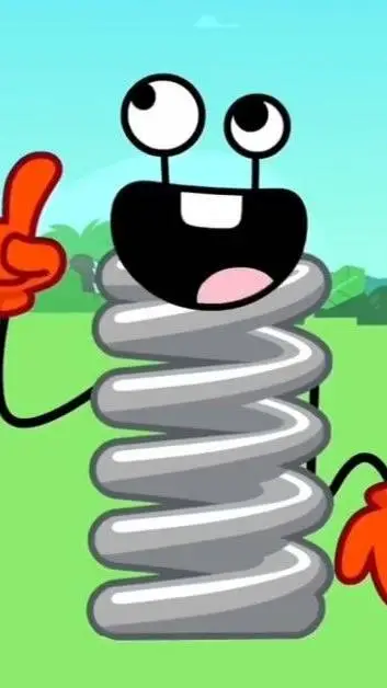 ai character: Springy  background