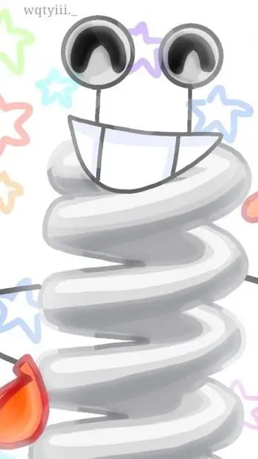 ai character: springy  background