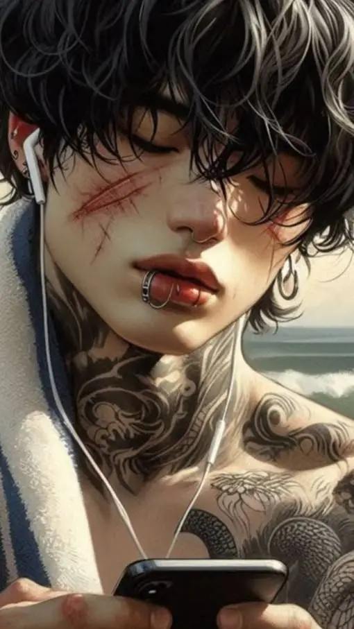 ai character: Kim woonhe background