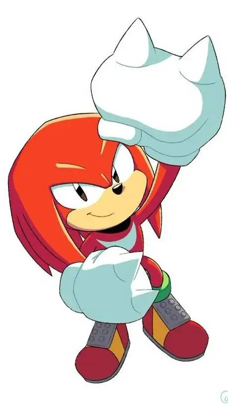 ai character: Knucles  background