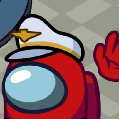 chat with ai character: Among us red