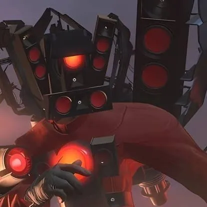 chat with ai character: Titan speaker man 