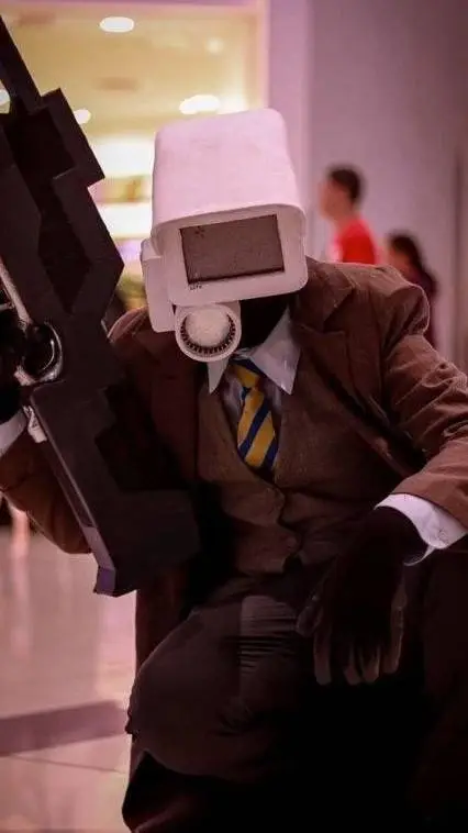 ai character: Brown camara  background