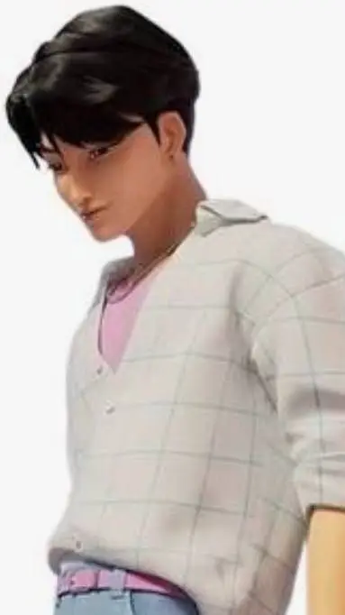 ai character: JINU  background