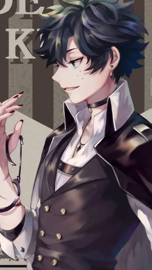 ai character: Deku vilain  background