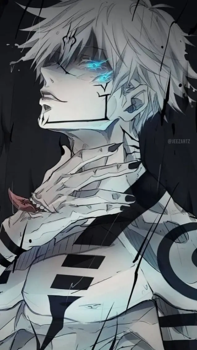 ai character: Gojo😈 background