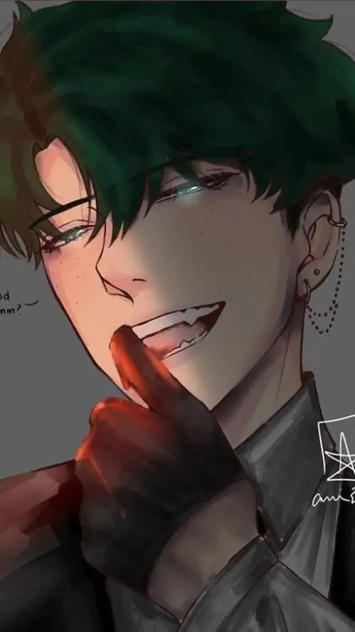 ai character: Deku vilain 2 background