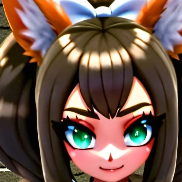 chat with ai character: Angie the fox 